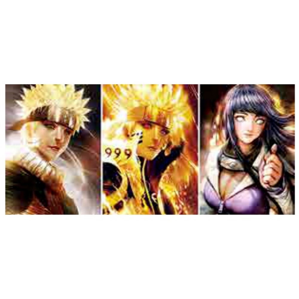 Anime Naruto Uzumaki 11.6" x 15.5" 3D Flip poster heavy‎ duty #26
